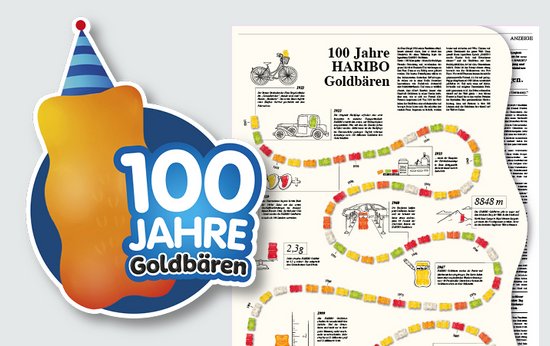 100 Jahre Haribo Goldbären